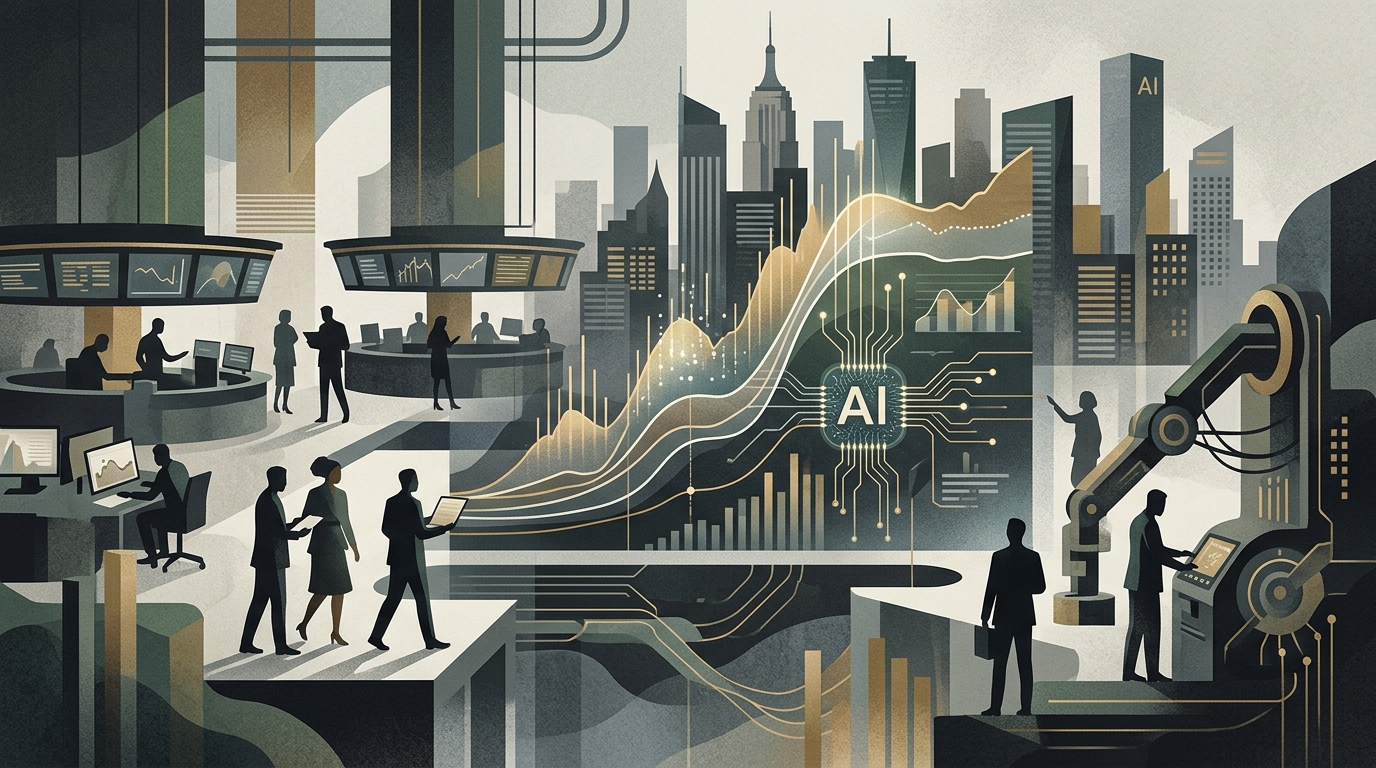 Christopher Pissarides analyzing the impact of Artificial Intelligence on the economy.