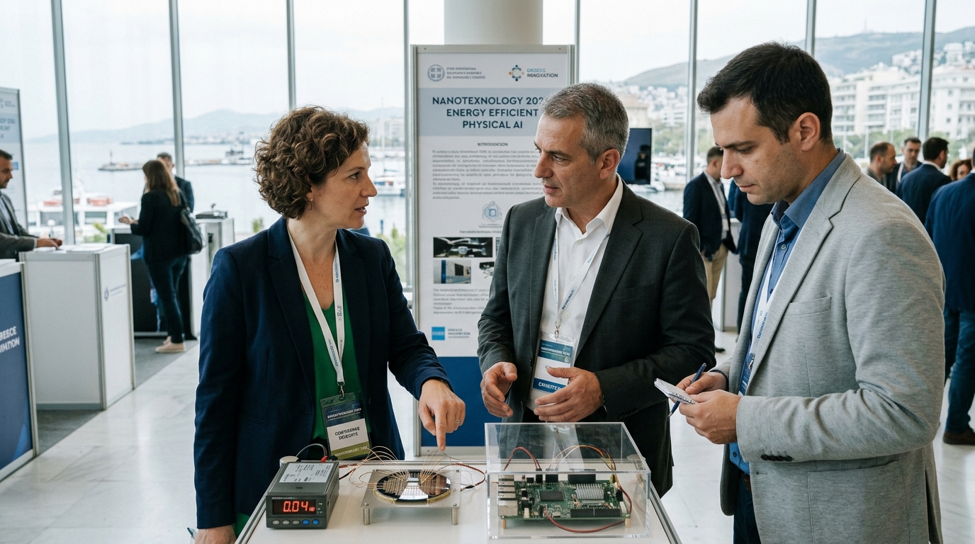Το συνέδριο NANOTEXNOLOGY 2026 στη Θεσσαλονίκη με επίκεντρο τη Φυσική Τεχνητή Νοημοσύνη.