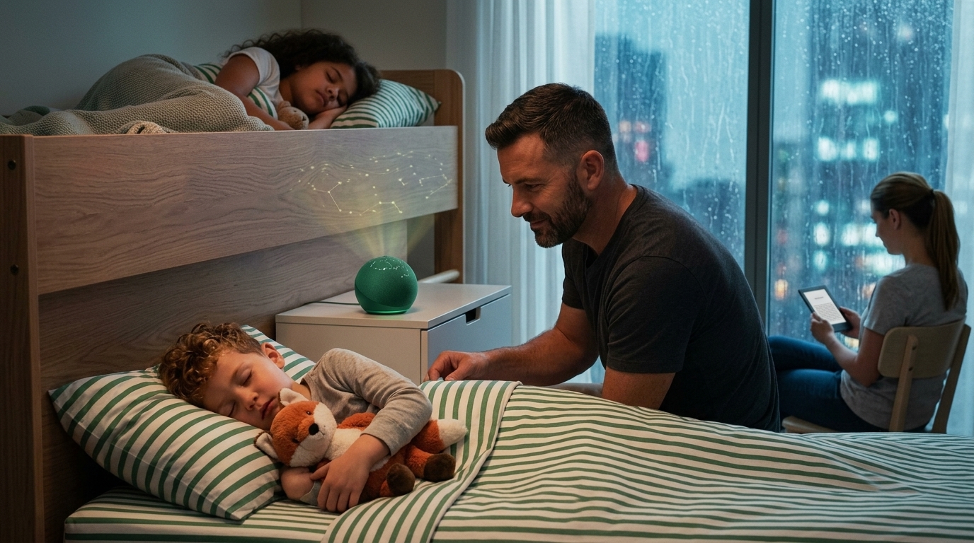 Amazon Sleep Studio: Η ψηφιακή «νταντά» που υπόσχεται να ηρεμήσει τα παιδιά πριν τον ύπνο