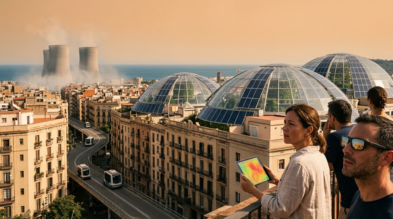 Visualization of the climate crisis in Europe and the role of artificial intelligence.