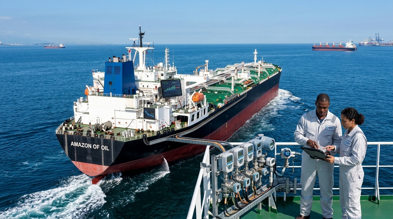 Digital cargo tracking system for global oil shipping and energy markets.
