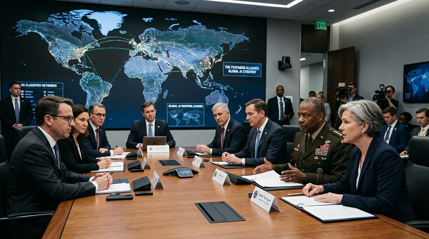 The Pentagon Alliance: Eight AI Frontier Leaders Integrate into US Classified Networks