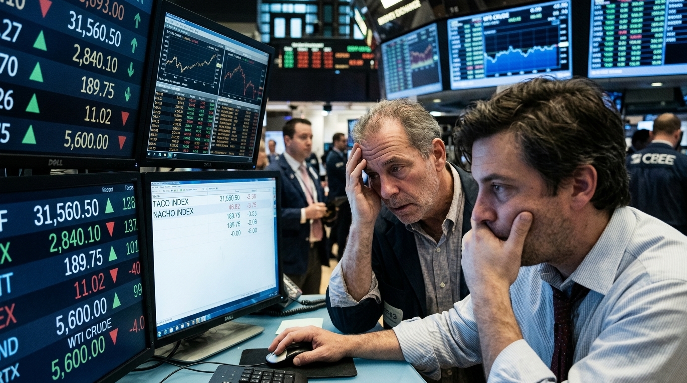 Από το TACO στο NACHO: Το νέο μότο της Wall Street μυρίζει ενεργειακή κρίση διαρκείας