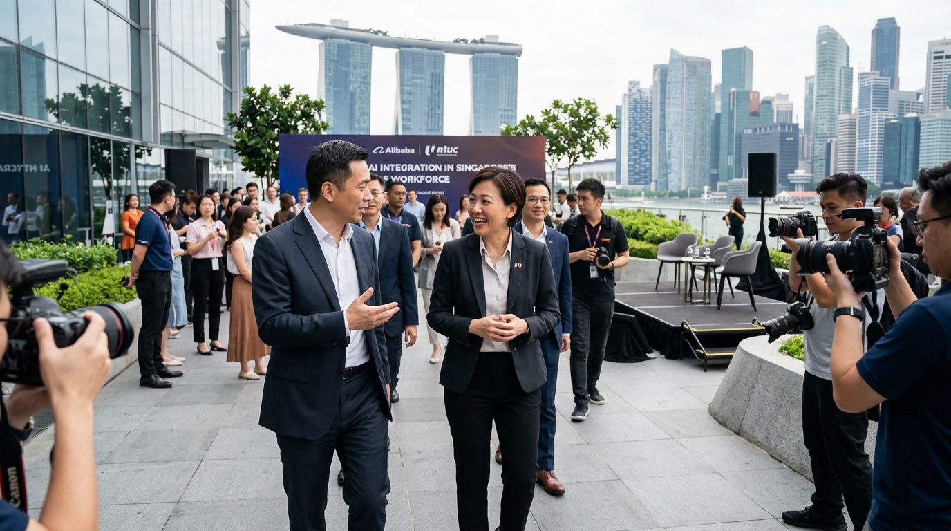 Alibaba and NTUC: A Strategic Pivot for AI Integration in Singapore’s Workforce