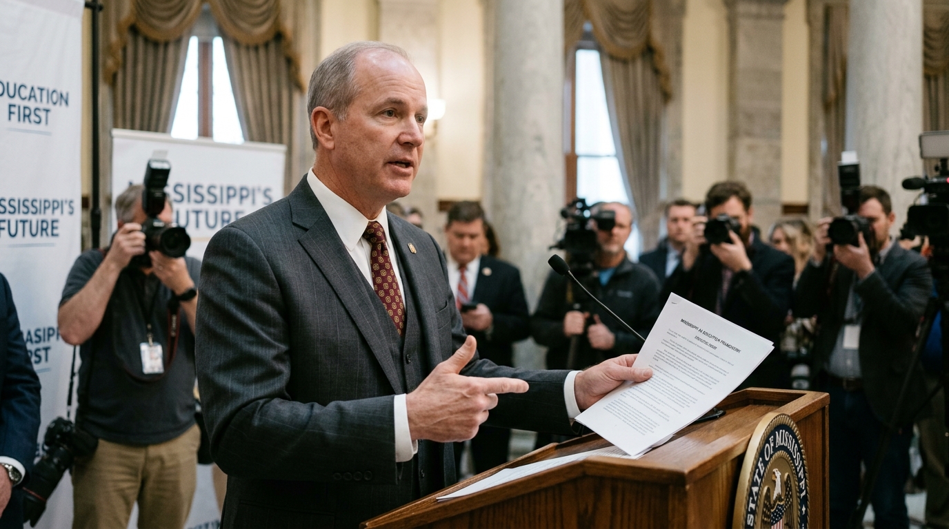 Mississippi’s Digital Frontier: Governor Launches Statewide AI Education Framework