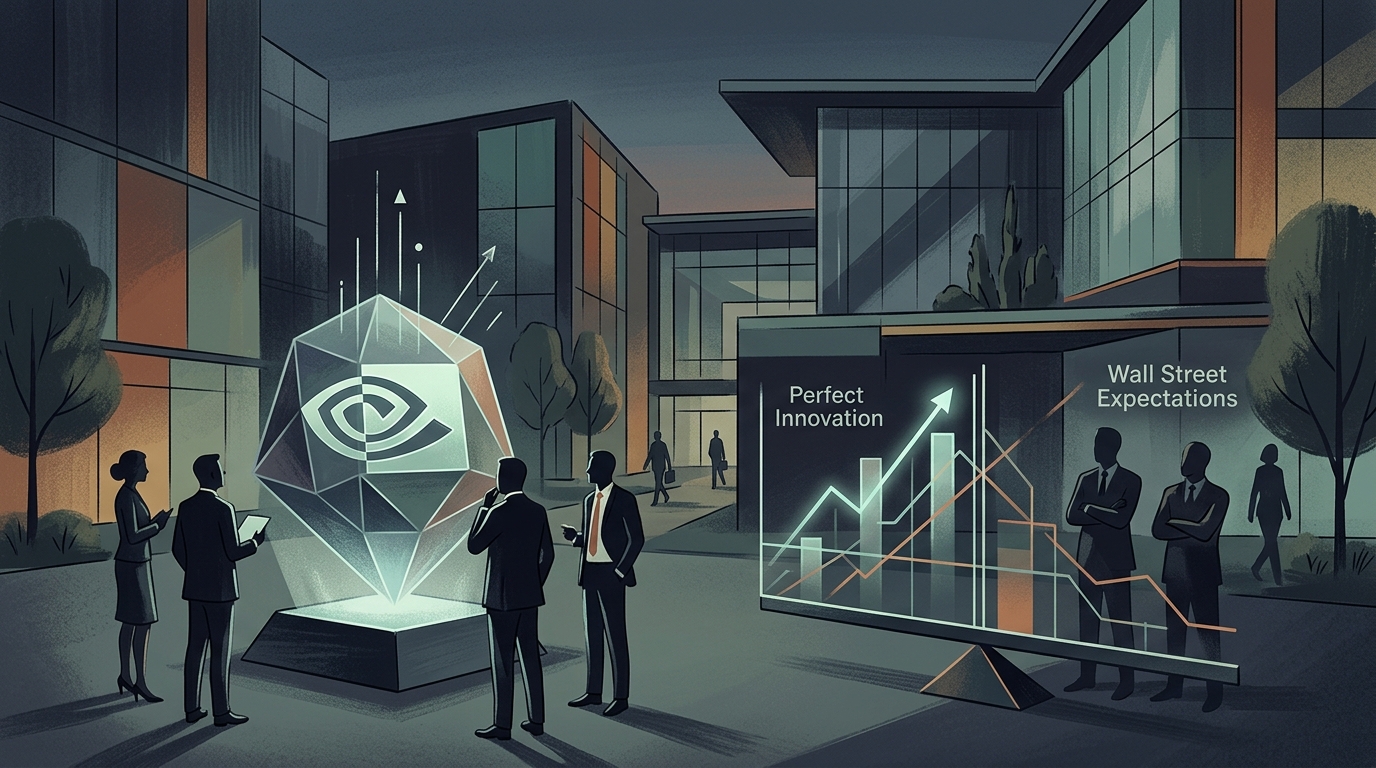 The Nvidia Paradox: Why Perfection is No Longer Enough for Wall Street