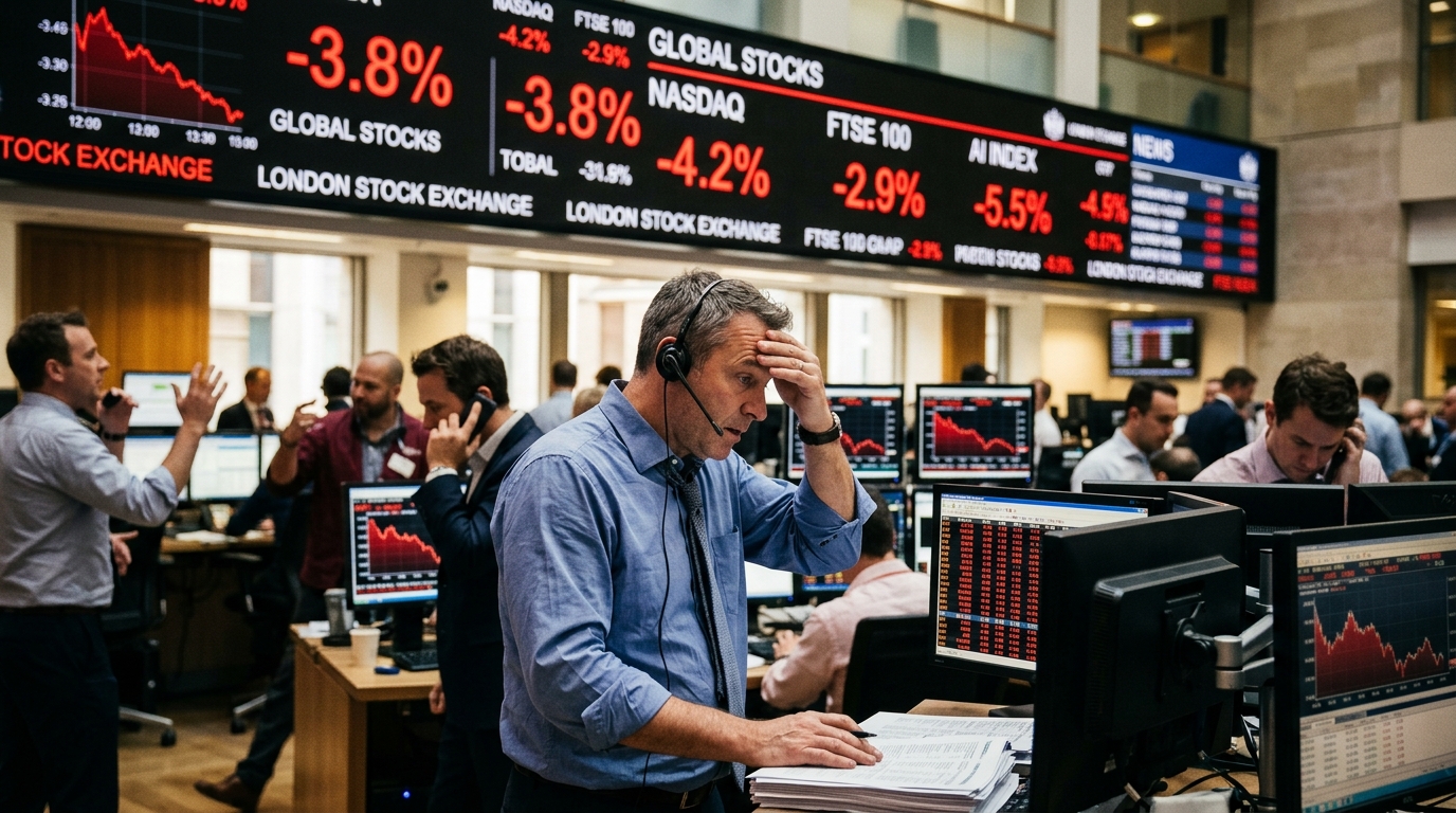 The Great Correction: Global Stocks Tumble as AI Mania Hits the Wall of Reality