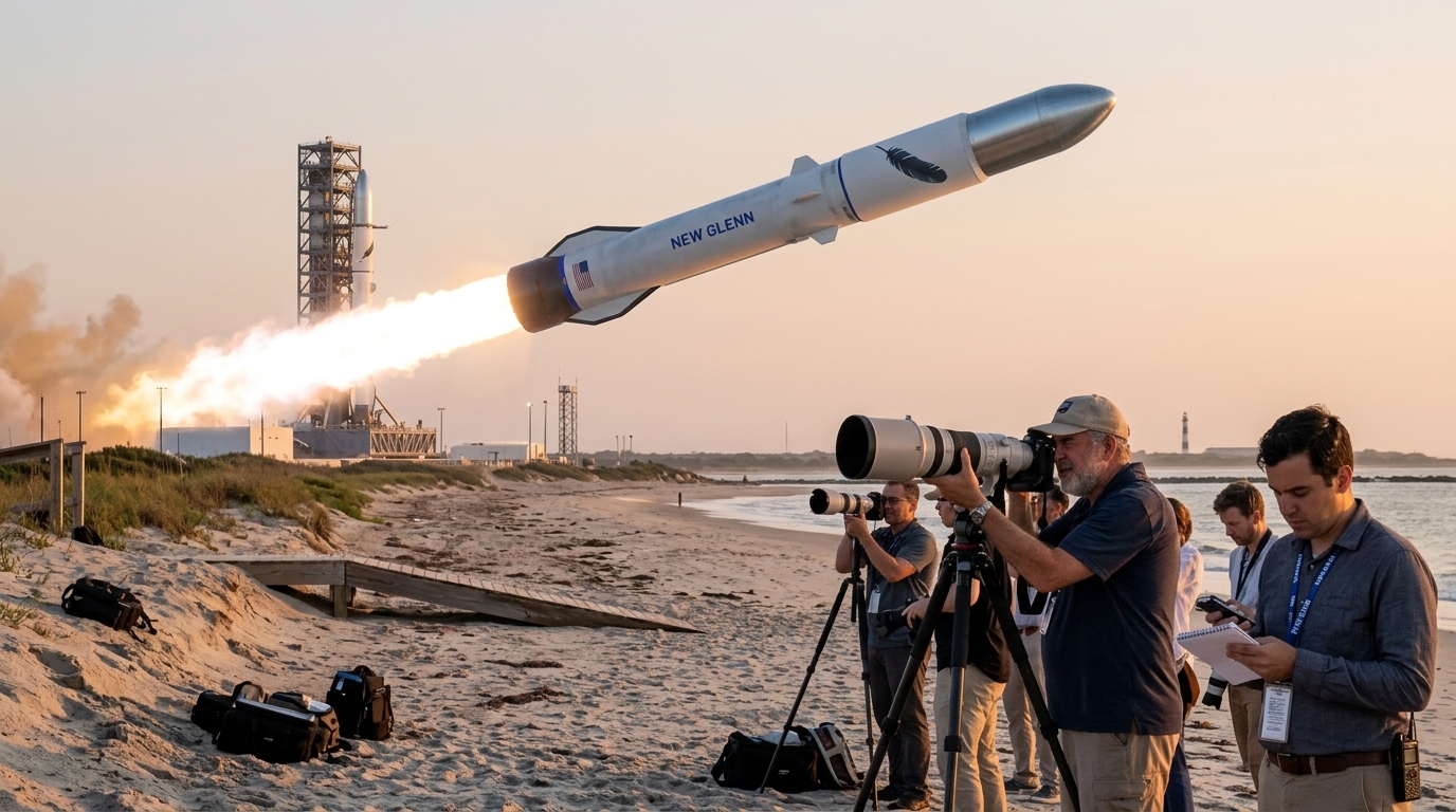 Η Blue Origin του Jeff Bezos Κατακτά την Επαναχρησιμοποίηση: Το New Glenn Αλλάζει το Παιχνίδι