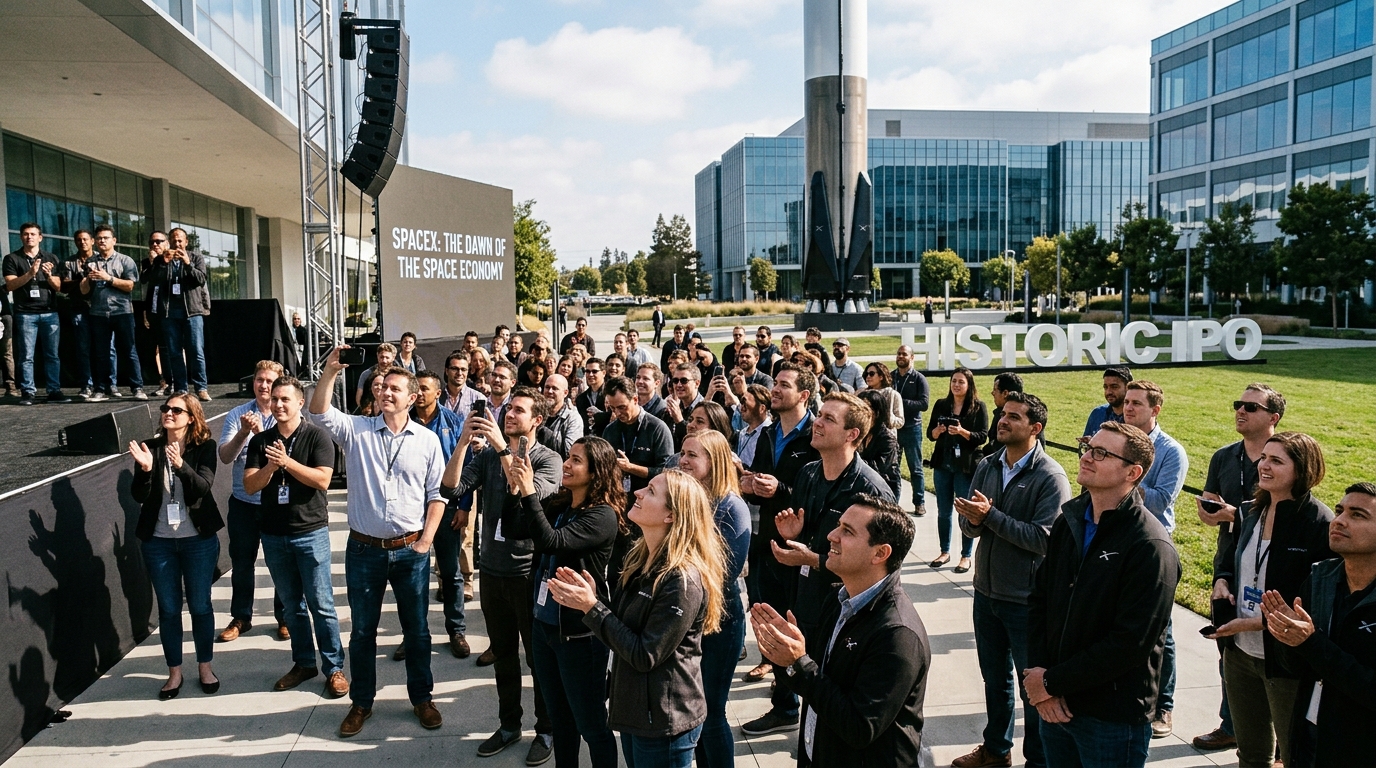 SpaceX Makes History With Biggest-Ever IPO: The Dawn of the Space Economy