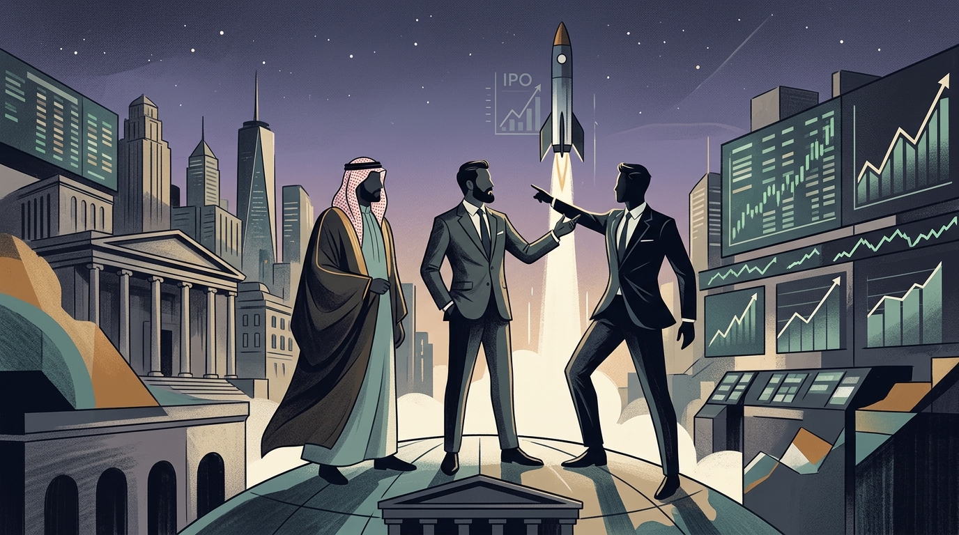 A Saudi Prince, Twitter's Founder, and Elon Musk: The Major Winners of the SpaceX IPO