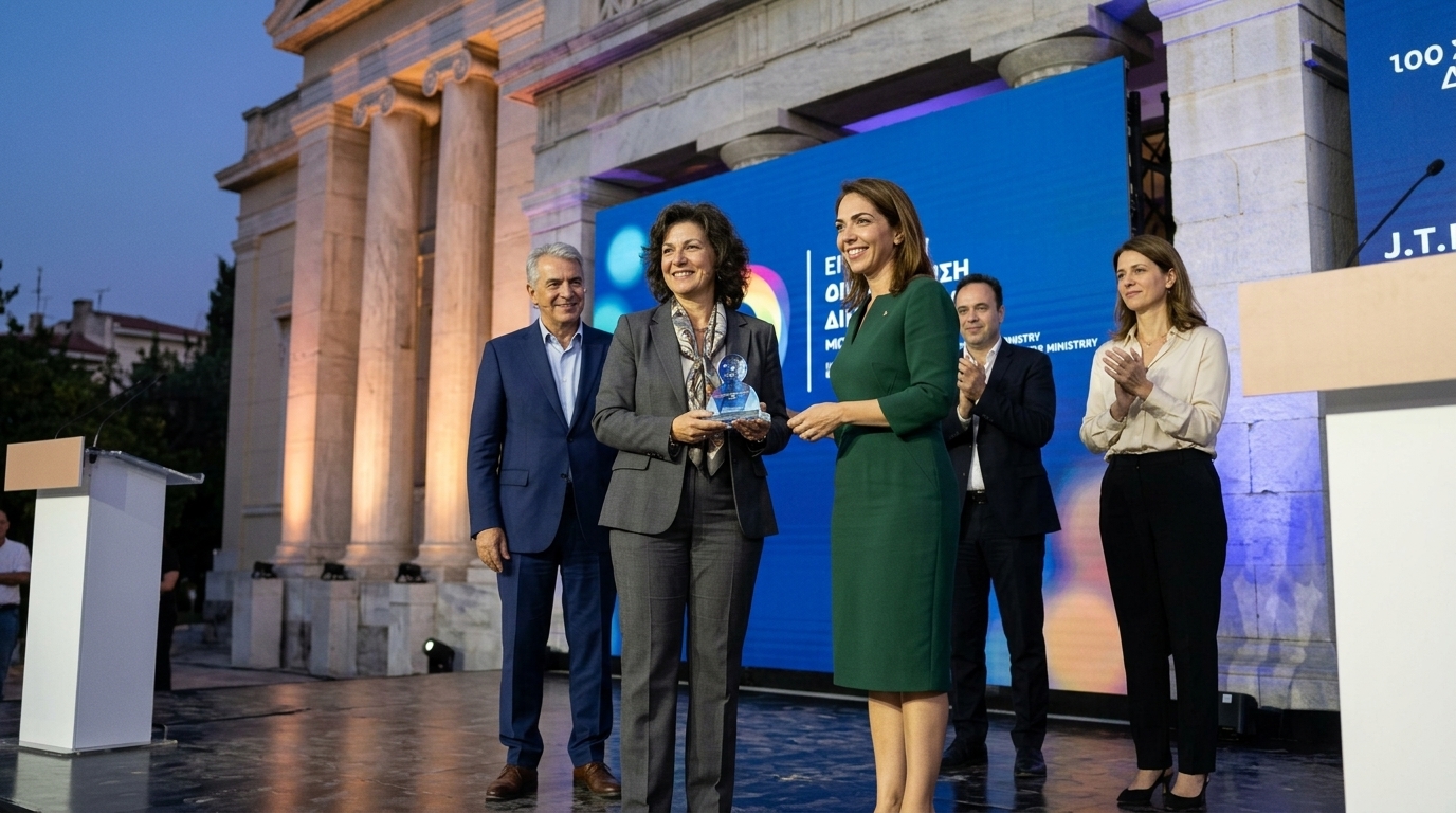 Η JTI Hellas λαμβάνει το Σήμα Διαφορετικότητας από το Υπουργείο Κοινωνικής Συνοχής.
