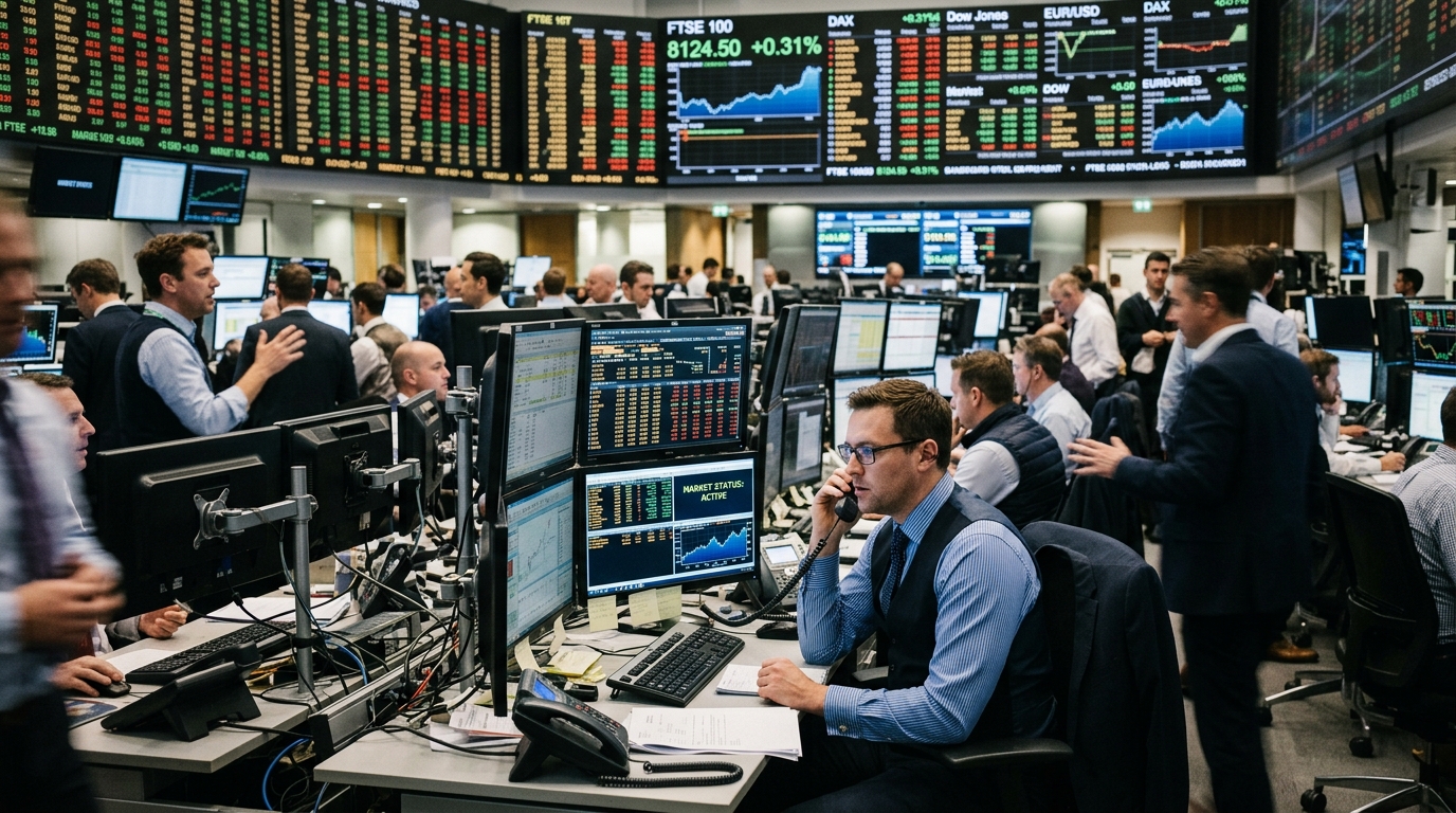 Global Stocks Stay Firm as AI Optimism Offsets Higher Oil and Yields