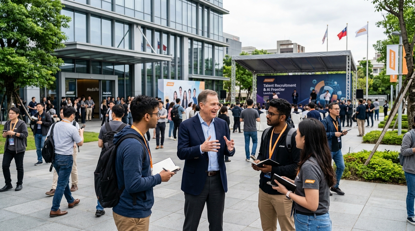 MediaTek’s Talent Gambit: A Hiring Spree to Conquer the New AI Frontier