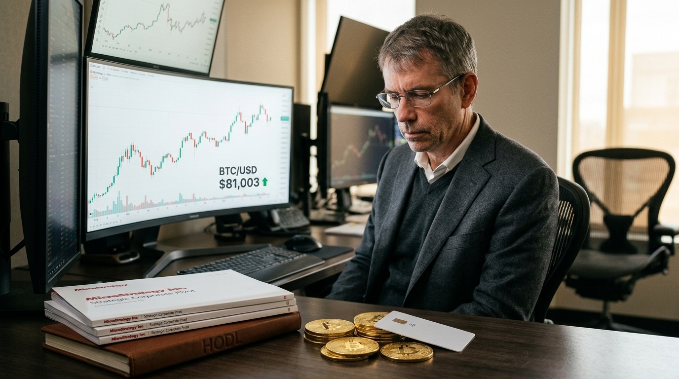Bitcoin at $81,000: MicroStrategy's Strategic Pivot — The AI Chronicle