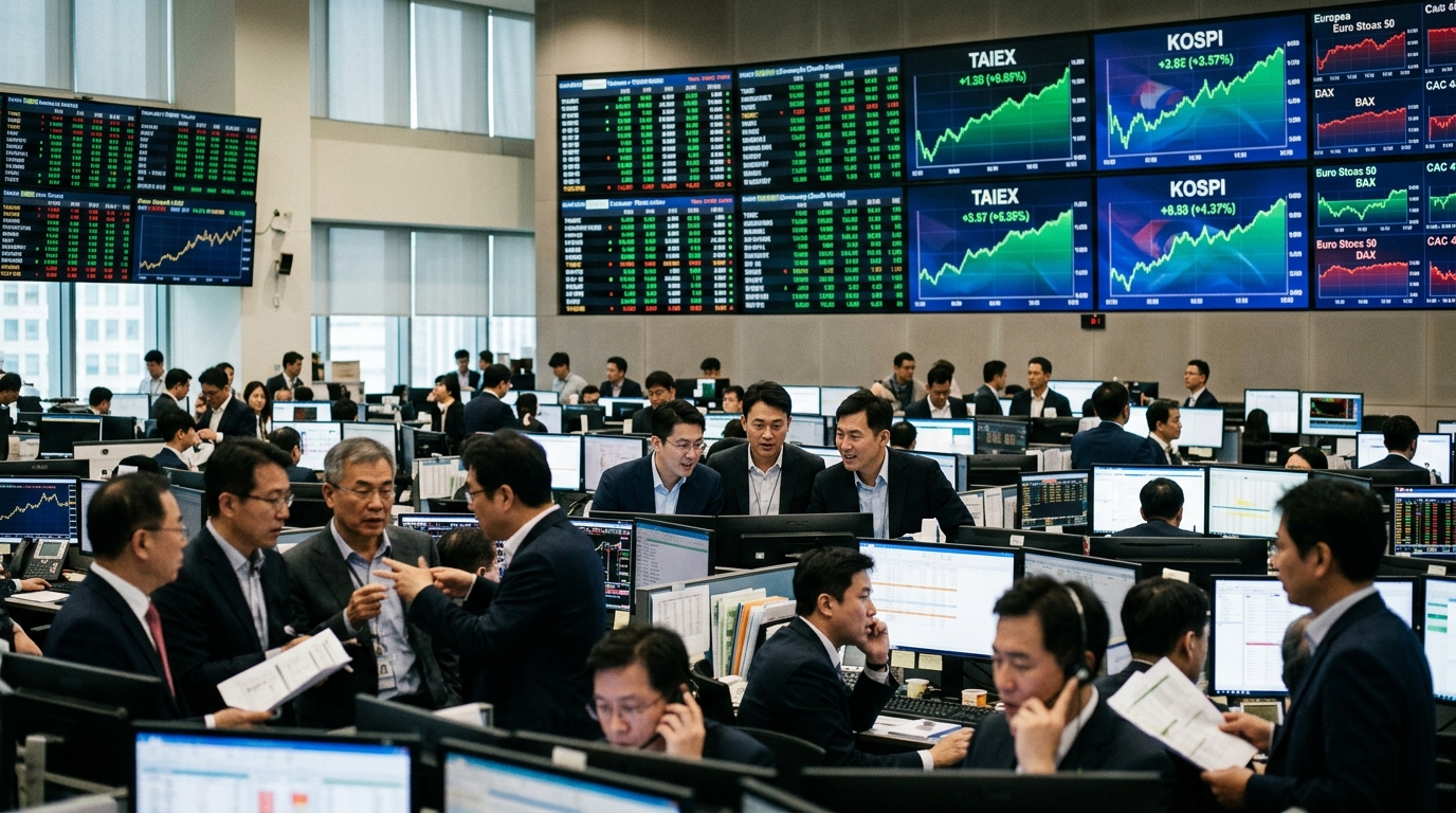 The Great Divergence: How Taiwan and South Korea are Crushing European Markets Amidst the AI Boom