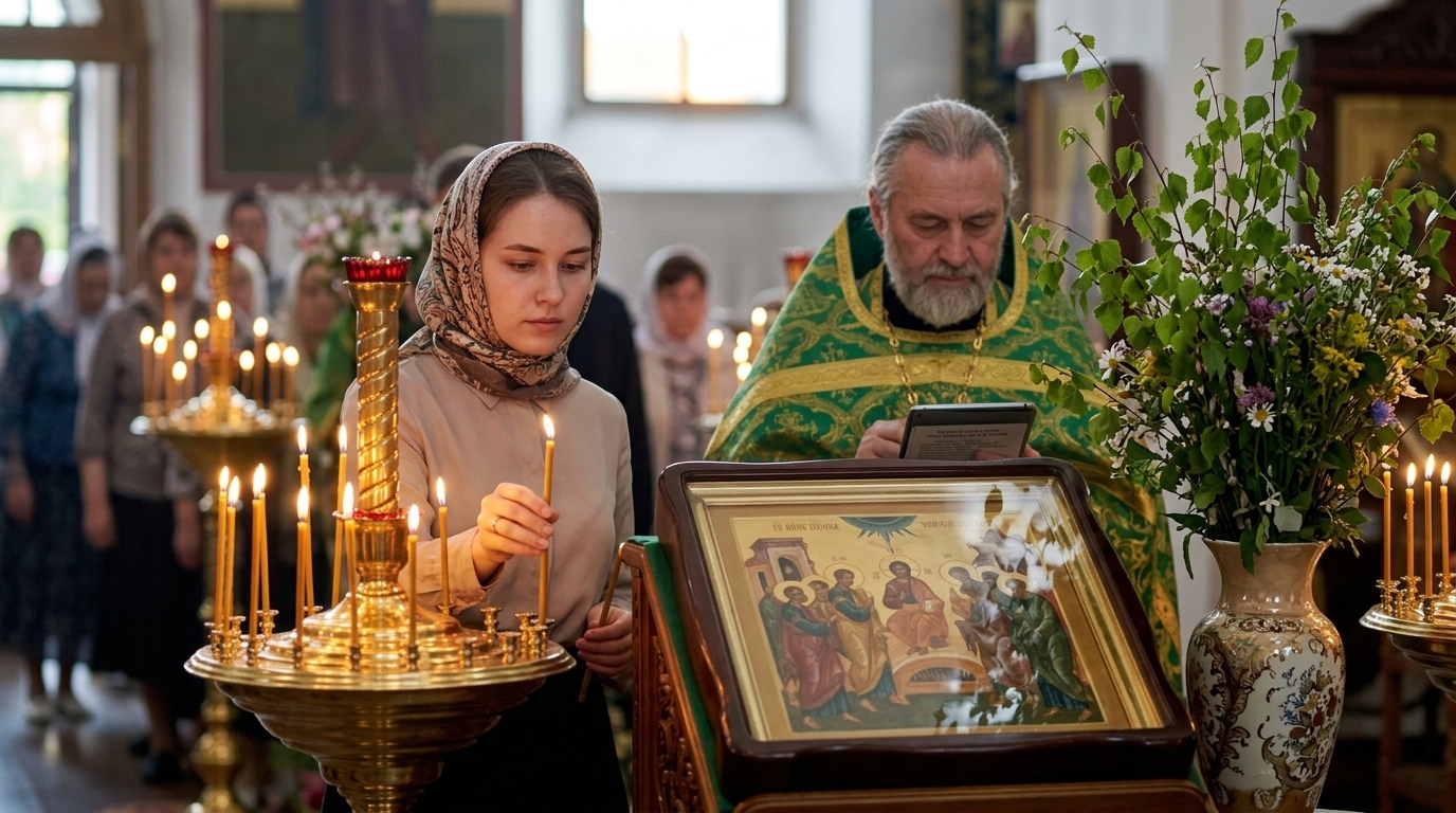 Symbolic representation of Pentecost and Artificial Intelligence for universal communication.