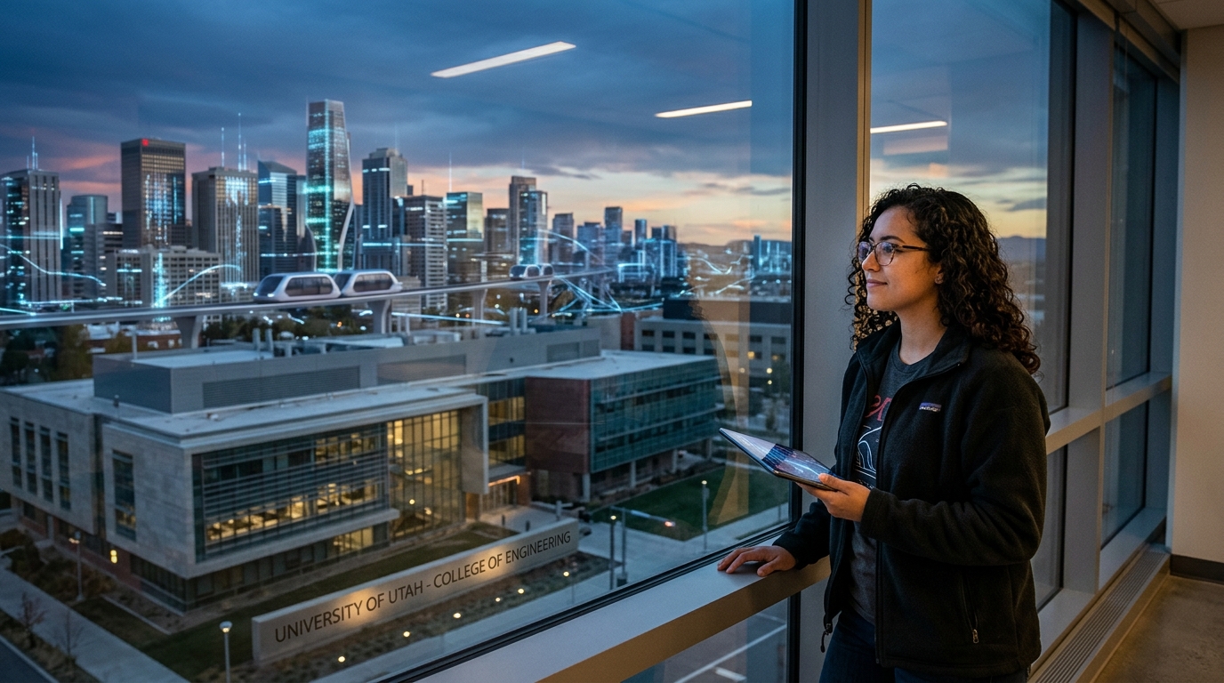 Students studying for an AI Bachelor's degree at University of Utah