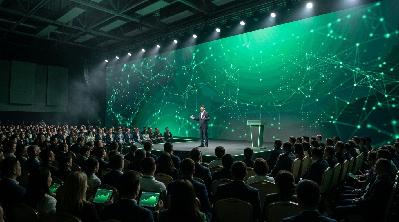 Digital visualization of the Freedom Holding ecosystem for the Freedom Inside 2026 plan.