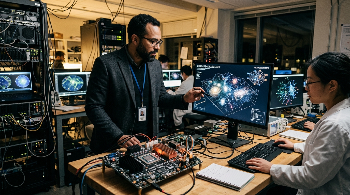 AI applications in archaeology and astronomy for advanced scientific research and discovery.