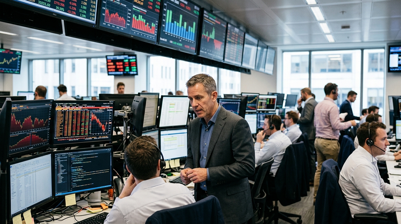 Allianz CIO Ludovic Subran discussing the Darwinian effect of AI on global financial markets.