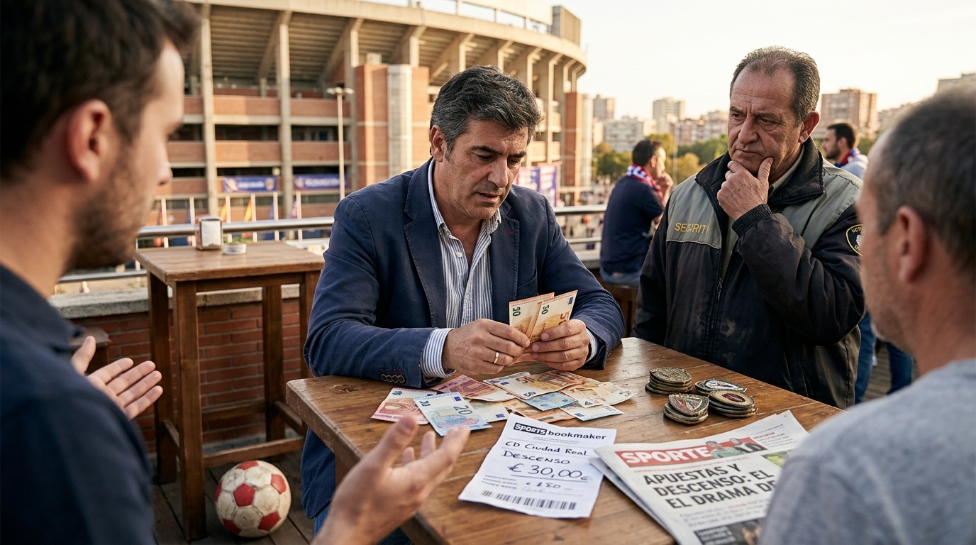 Digital chart showing prediction markets for a La Liga club relegation.