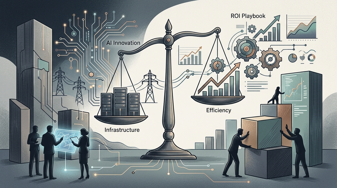The Great AI Rebalancing: Efficiency, Infrastructure, and the New ROI Playbook