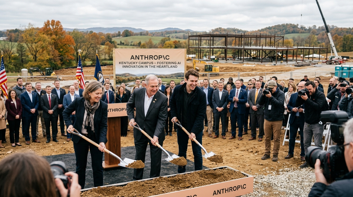 Anthropic data center facilities in Kentucky.