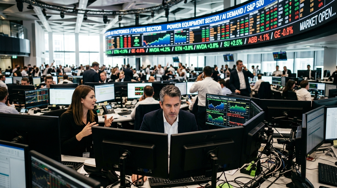 Βιομηχανικός εξοπλισμός ενέργειας για AI factories και data centers.