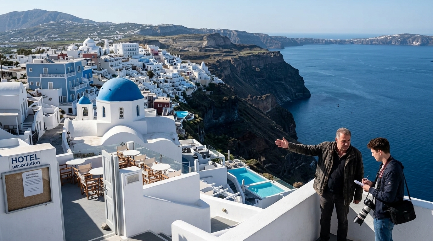 War on the Caldera: Why Santorini Hoteliers Demand a Public Apology from Trivago