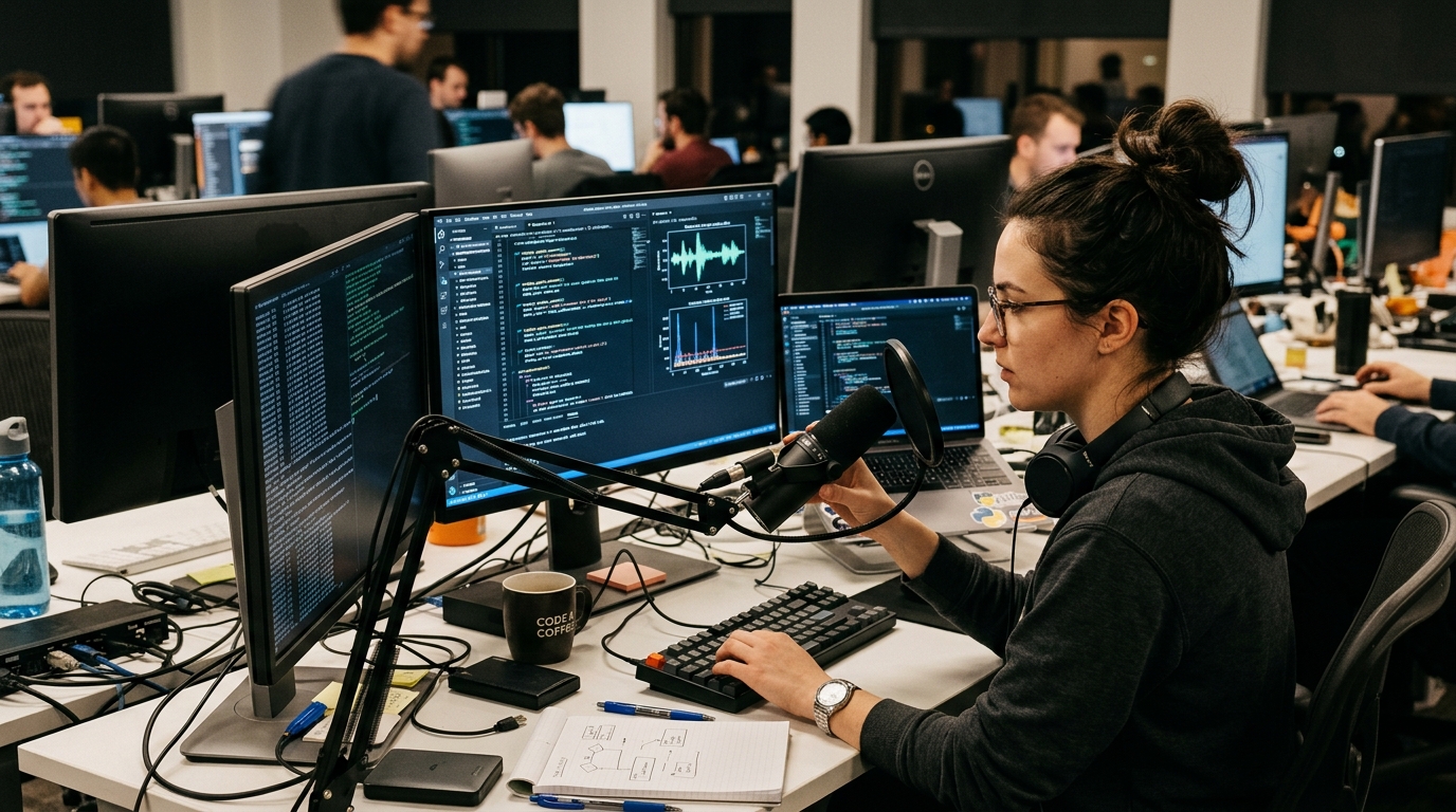 Η τεχνολογία της Intelligent Voice για ανάλυση φωνητικής AI και συμμόρφωση δεδομένων το 2026.