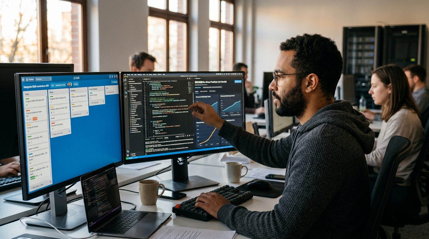 AI system for predicting and reducing business appointment no-shows and revenue loss.