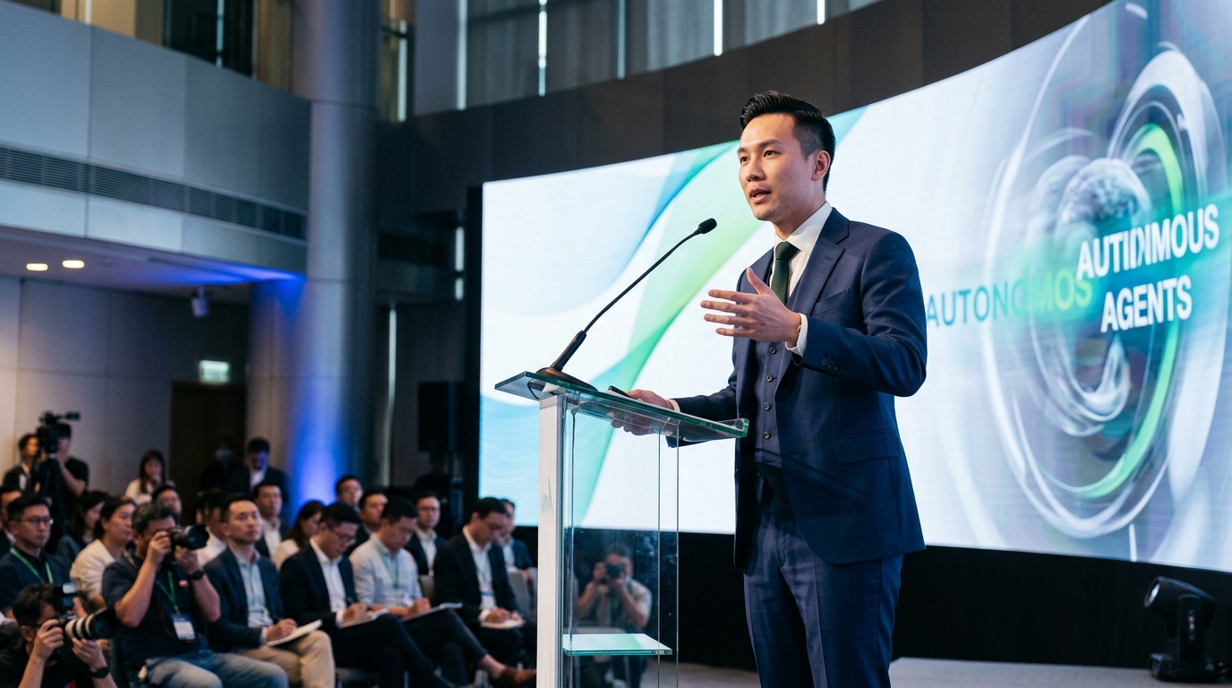 Chen Yusen leading Alibaba's AI Agents business units.