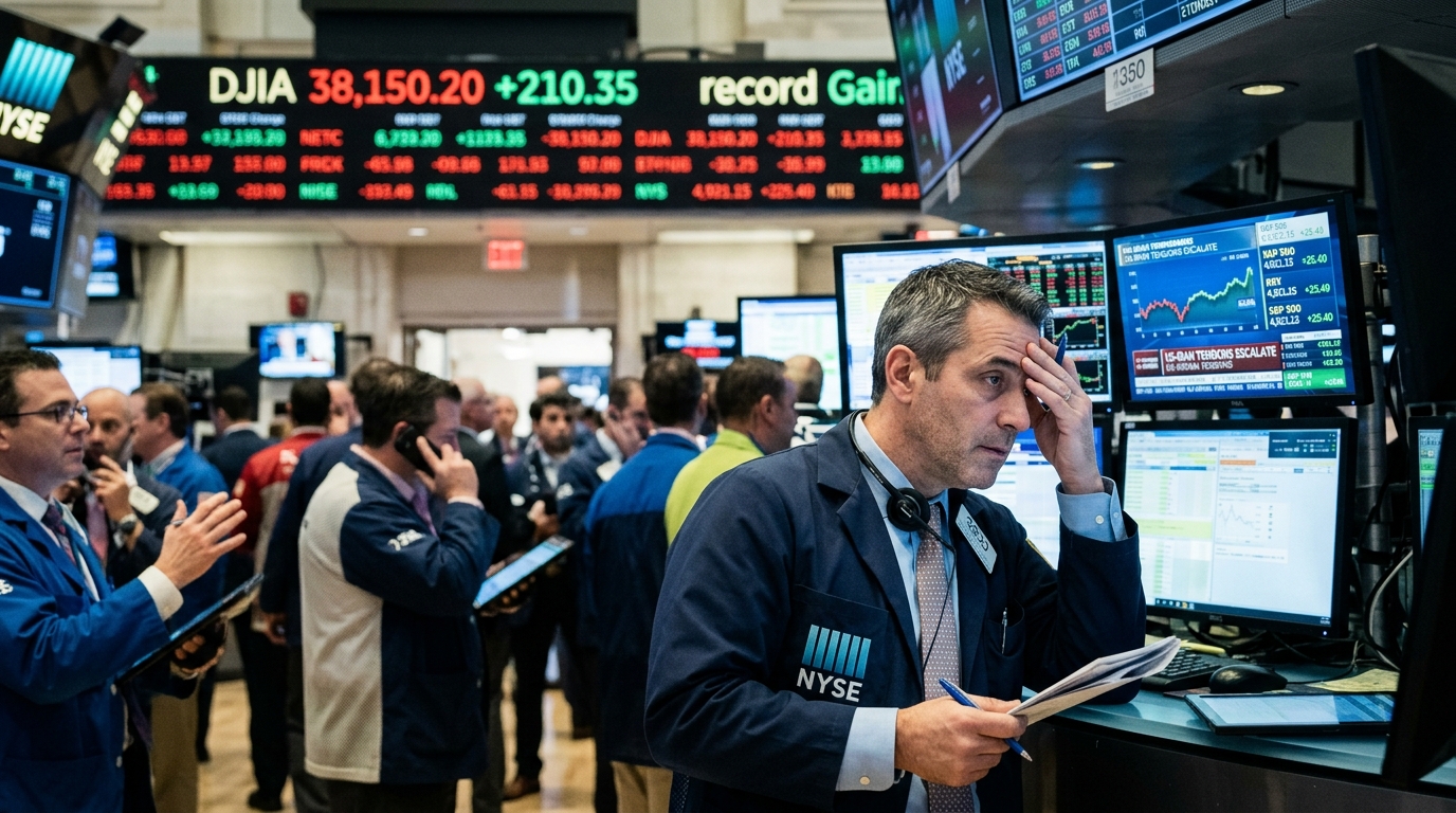 The Wall Street Paradox: Record Gains Amidst the US-Iran Conflict