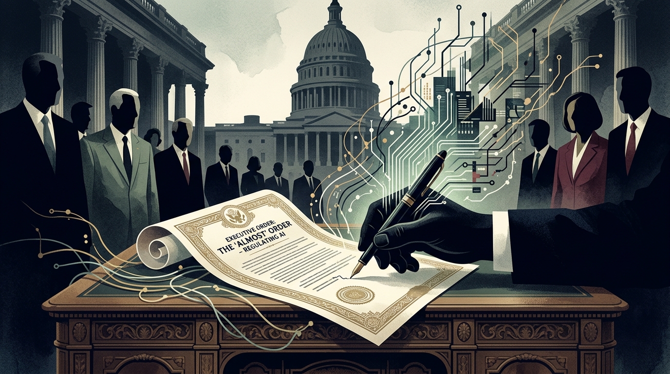 The 'Almost' Order: Inside Trump’s Aborted AI Executive Decree and the Battle for Silicon Valley