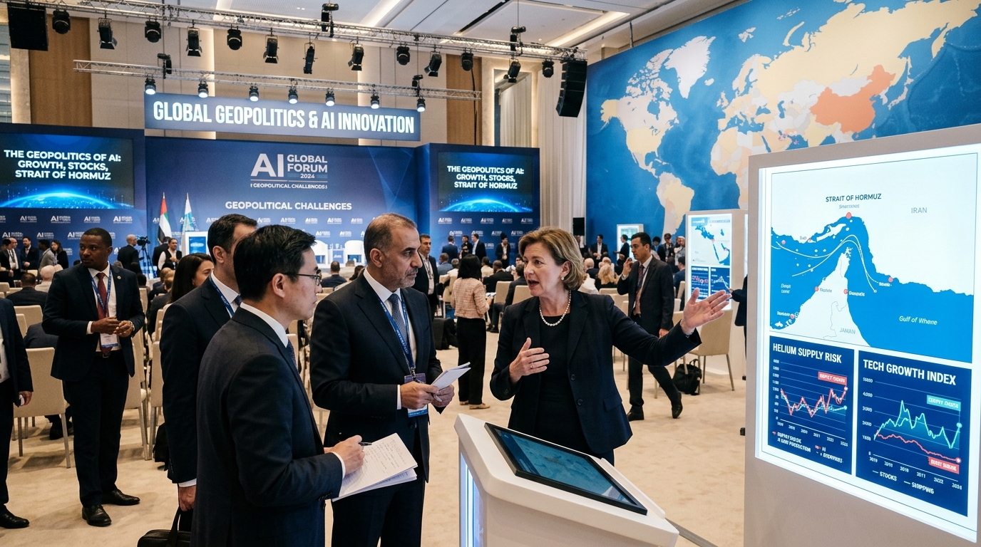 The Geopolitics of AI: Growth Stocks That Survive the Helium Shock and the Strait of Hormuz