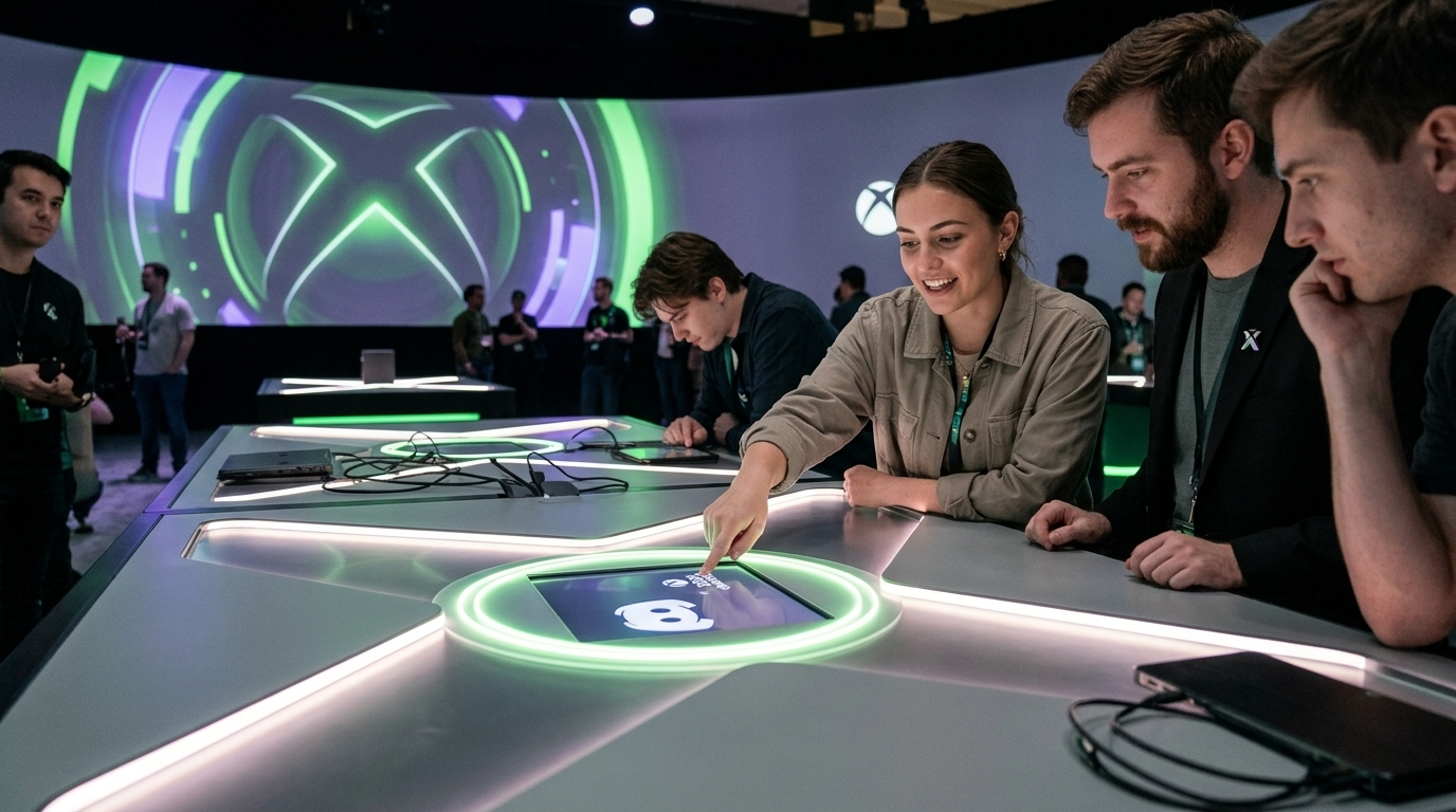 Discord and Xbox Game Pass logos illustrating the new Microsoft strategic partnership.