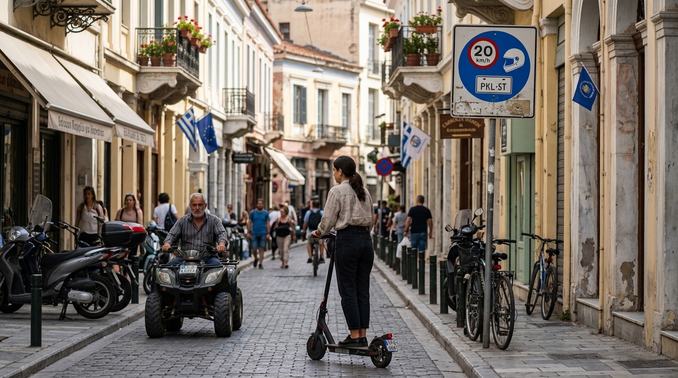 Micromobility Under Restraint: The New Regulatory Era for E-scooters and ATVs in Greece