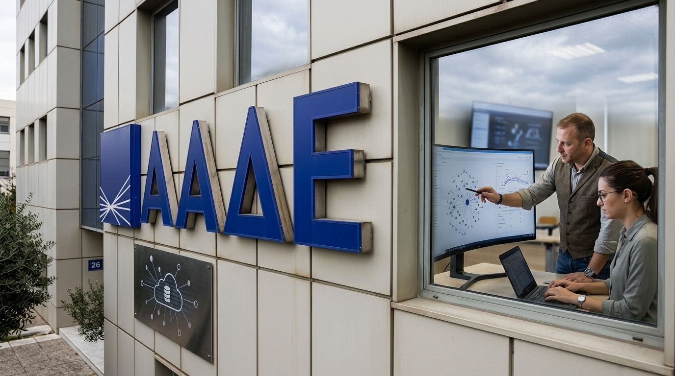 Ψηφιακή ανάλυση δεδομένων από την ΑΑΔΕ με χρήση Τεχνητής Νοημοσύνης για τον εντοπισμό φοροδιαφυγής.