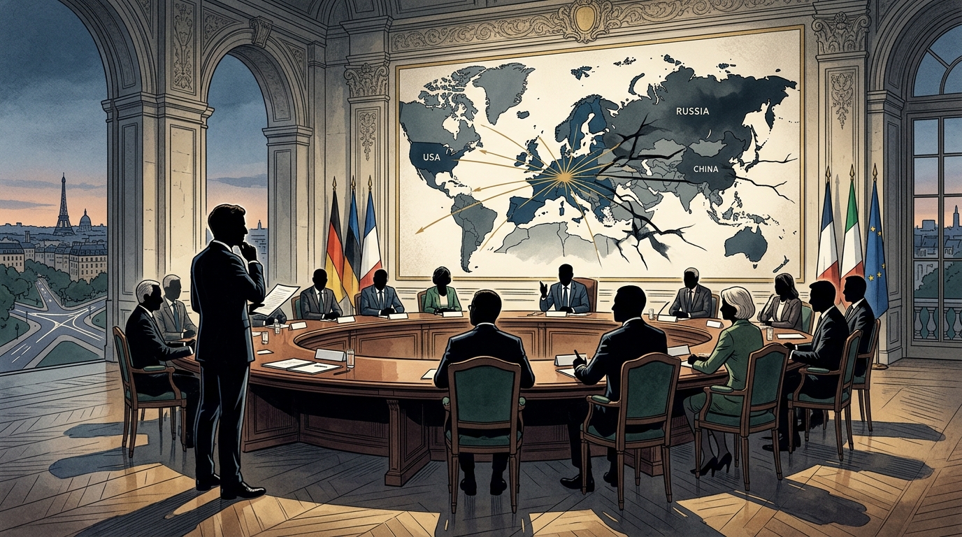 Europe at the Crossroads: Macron’s Vision for Strategic Autonomy and the Harsh Reality