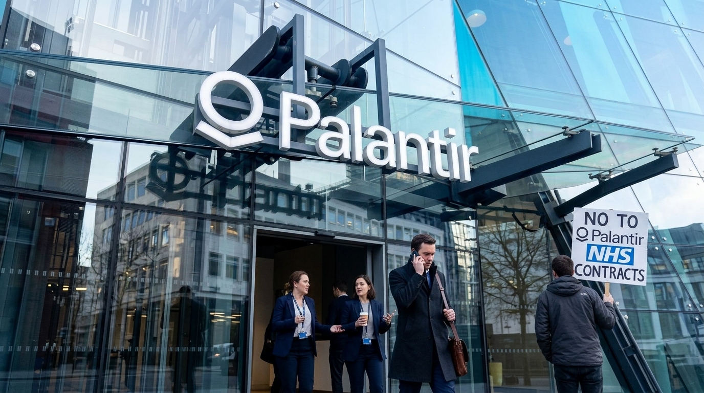 Palantir: UK MPs Demand ‘Divorce’ from NHS – US Data Giant Under Fire
