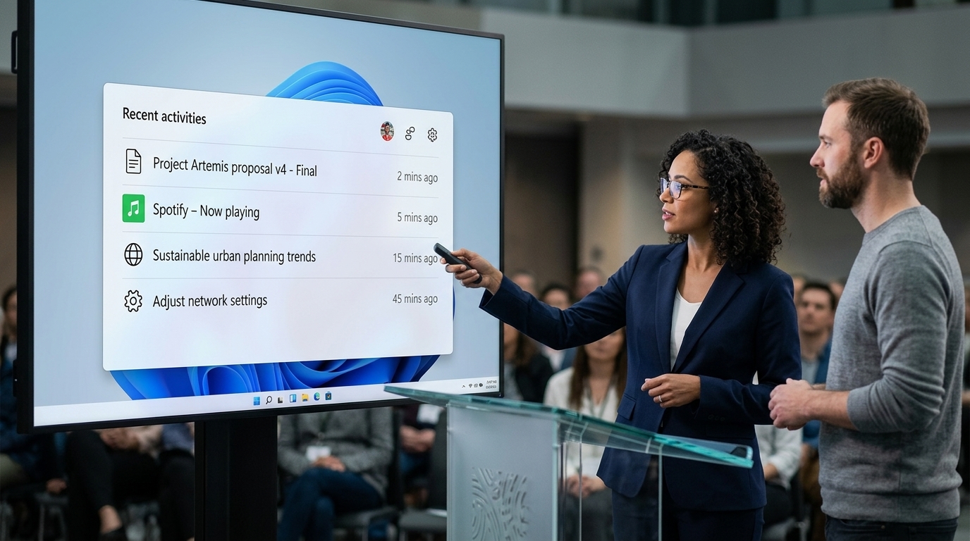 The new Windows 11 Search interface without ads and distractions for a cleaner user experience.