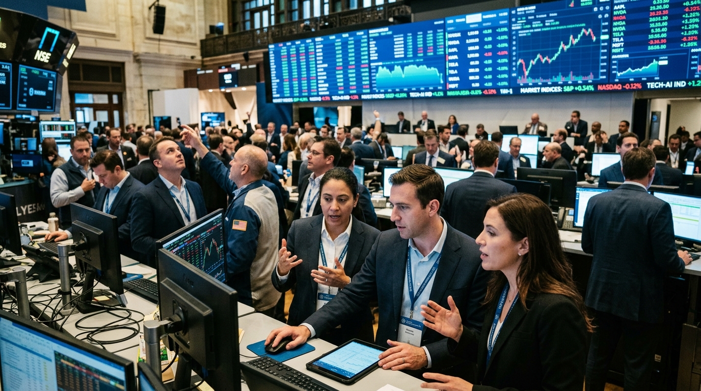 Ηγέτες της Wall Street συζητούν για την Τεχνητή Νοημοσύνη στο συνέδριο Milken 2026.