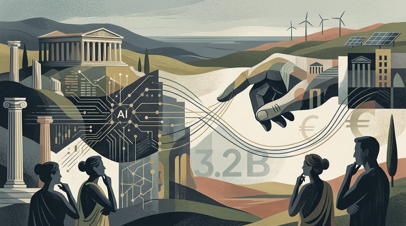 The Greek AI Pivot: Blackstone’s Signal and the €3.2 Billion Fiscal Bet