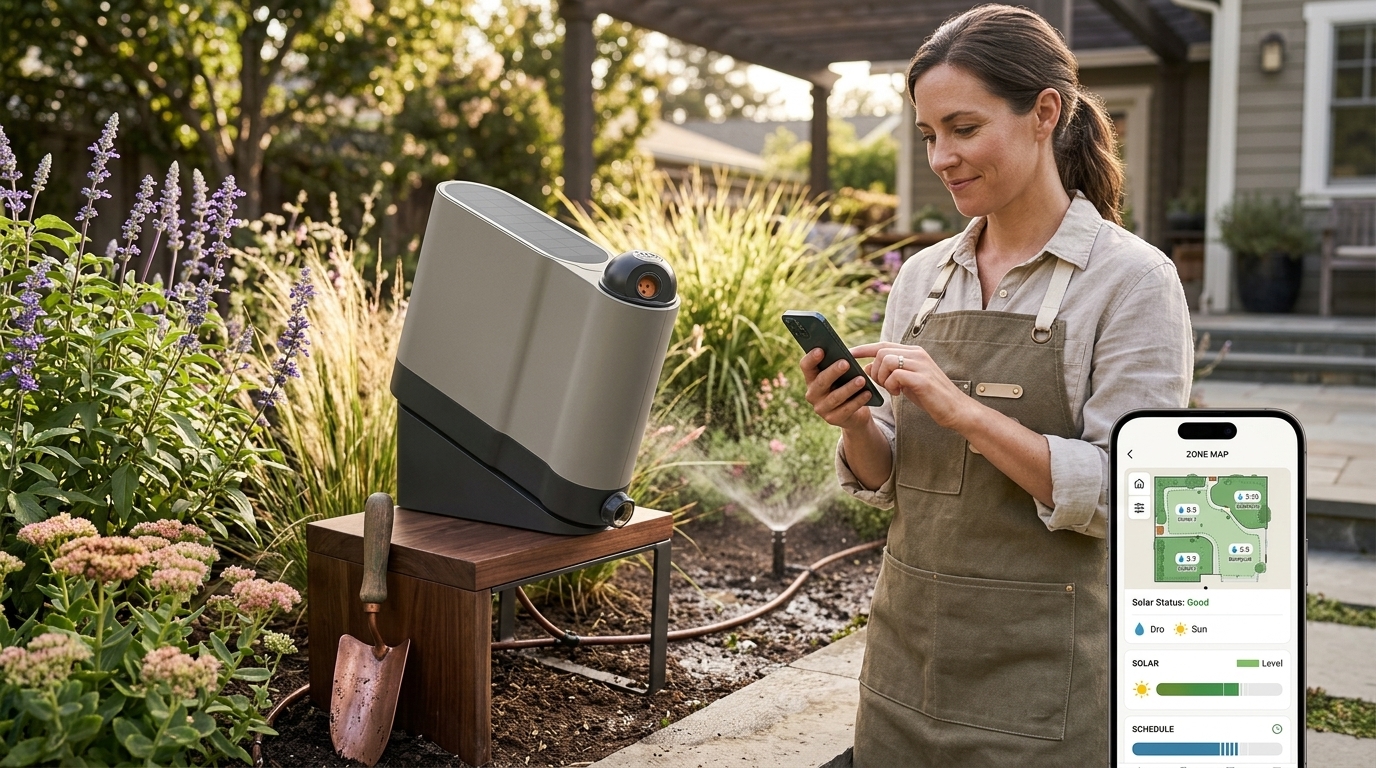 Oto Smart Sprinkler (2026): Ηλιακή Ενέργεια και Έξυπνη Διαχείριση για τον Κήπο του Μέλλοντος