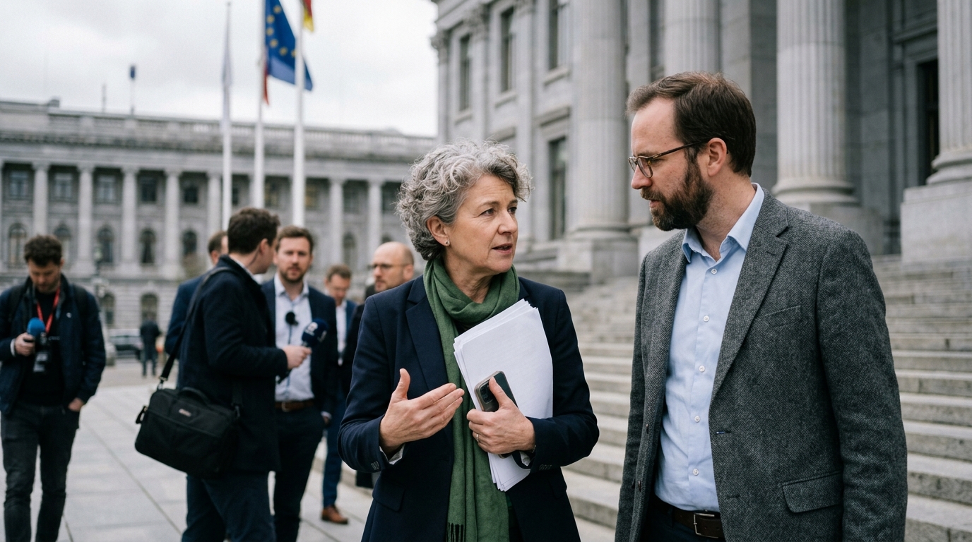 Digital representation of AI transparency legislation and governance.