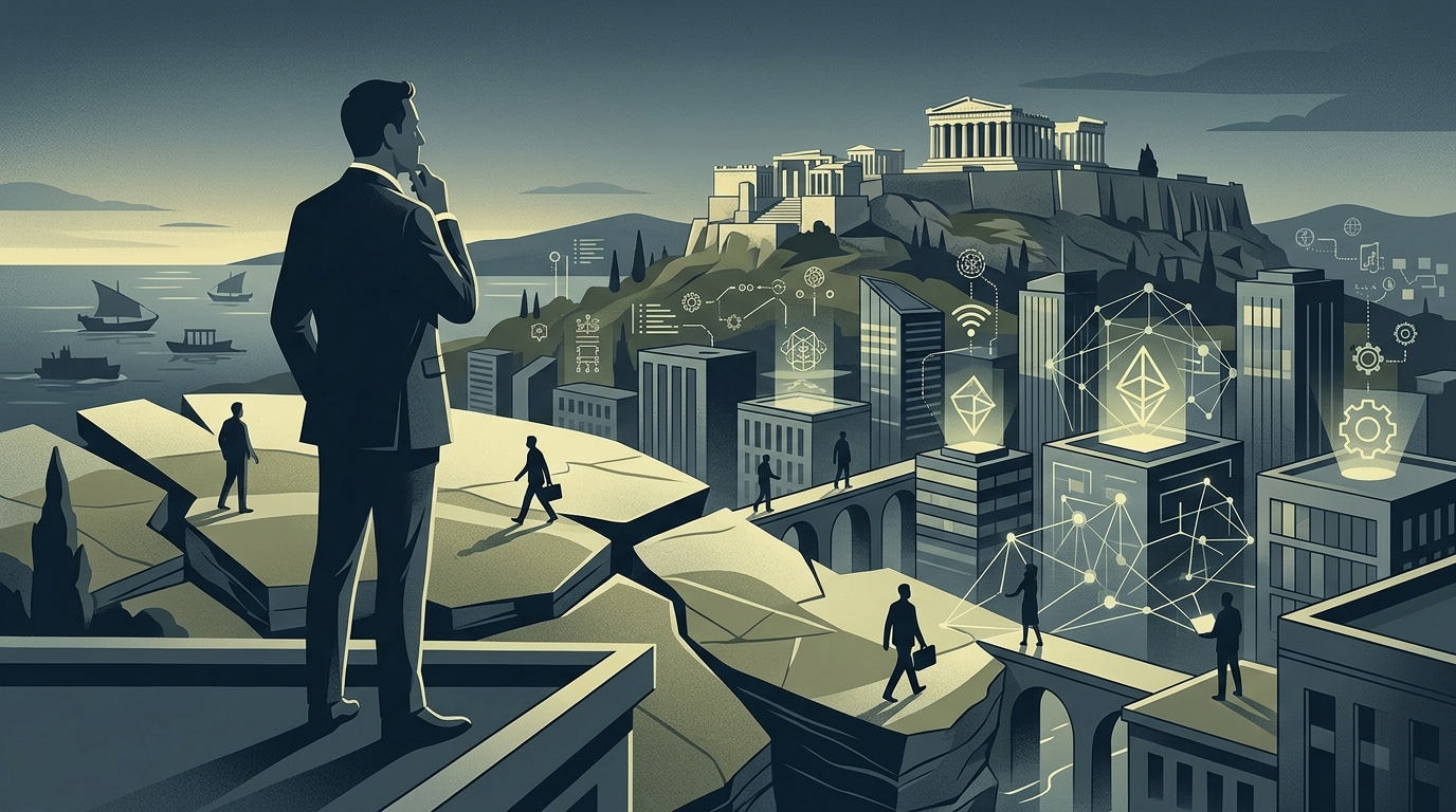 Ο καθηγητής Γιώργος Δουκίδης αναλύει την επίδραση της Τεχνητής Νοημοσύνης στην εργασία.