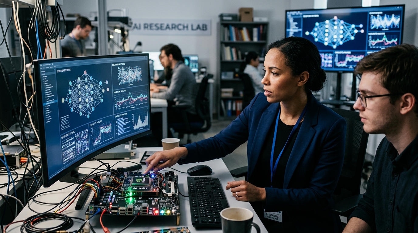 NLP algorithm analyzing linguistic patterns for AI lie detection.