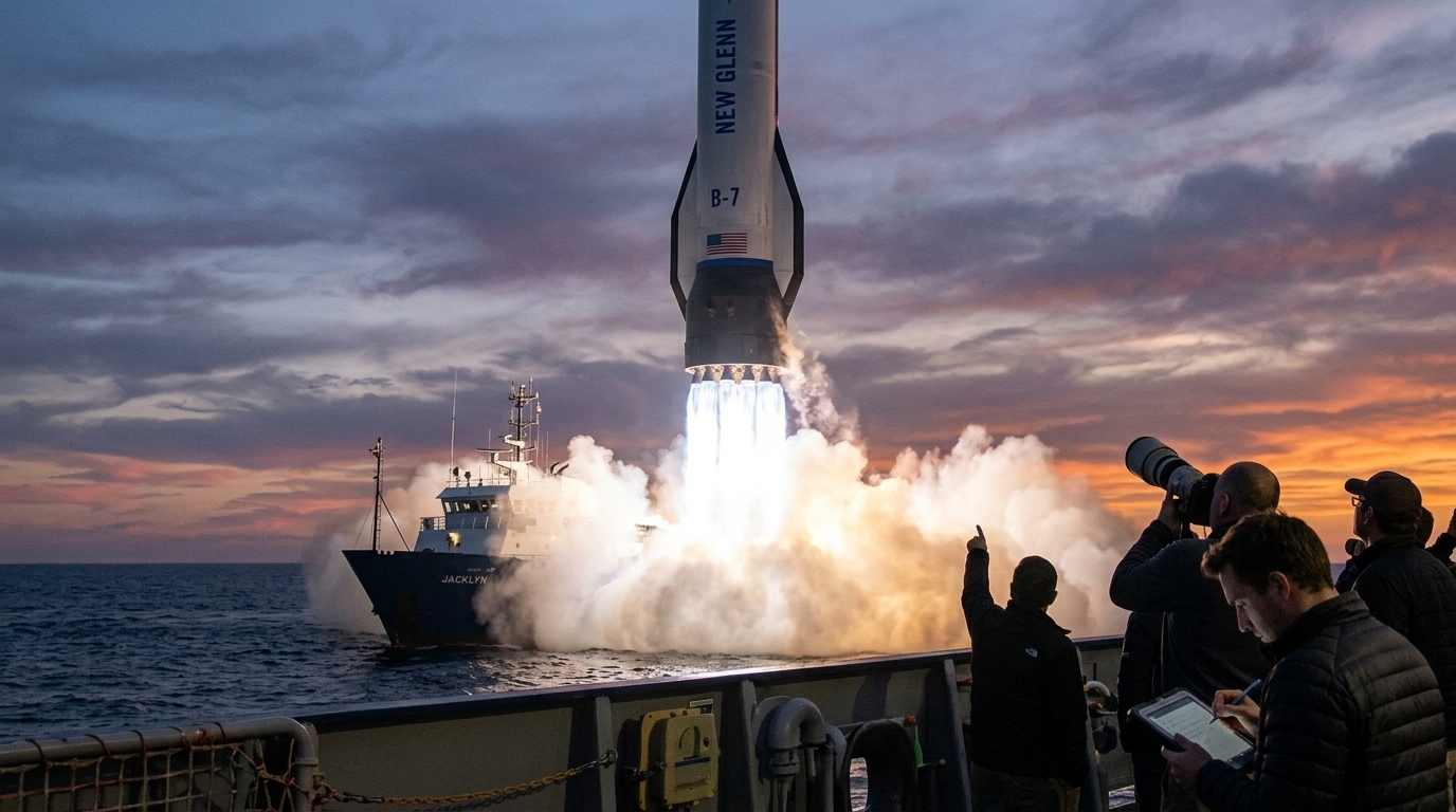 Blue Origin: Κέρδισε τον πύραυλο, έχασε τον δορυφόρο – Τι σημαίνει η νέα αστοχία του Μπέζος