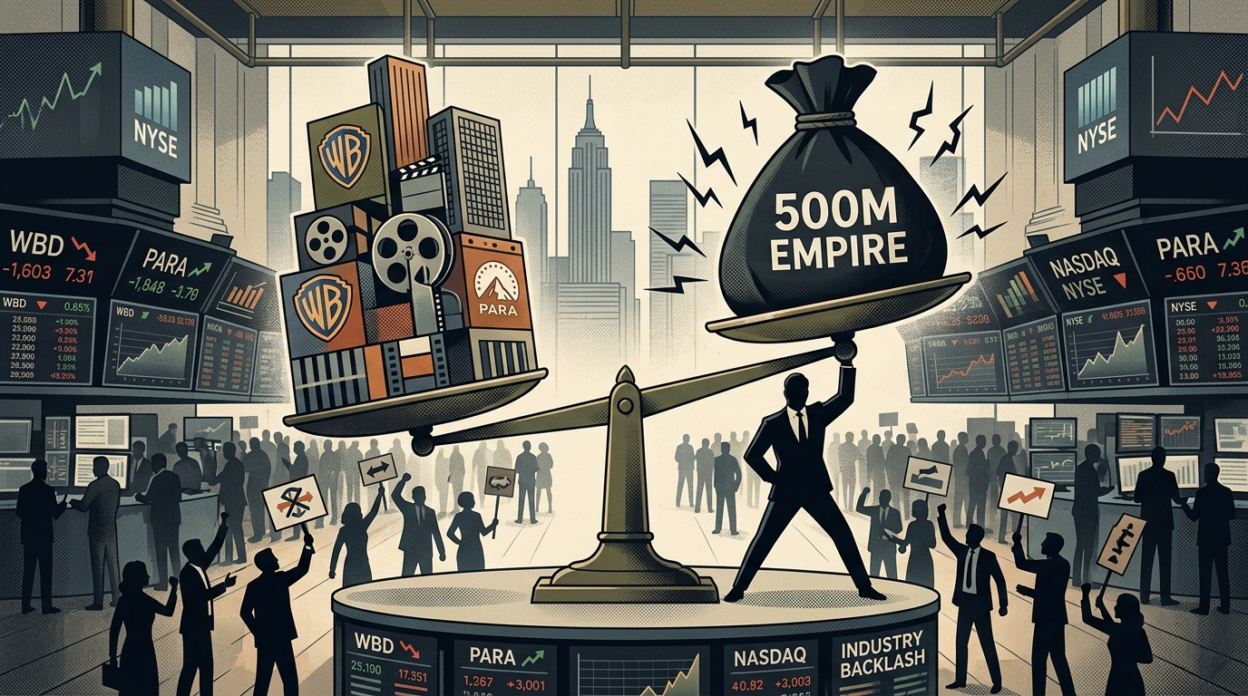 The Warner Bros. Discovery – Paramount Merger: David Zaslav’s $500 Million Empire and the Industry Backlash