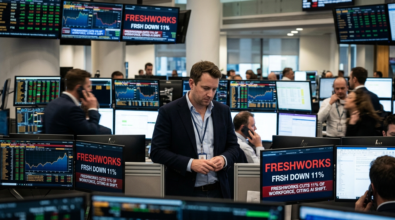 Freshworks: Μείωση προσωπικού κατά 11% καθώς η Τεχνητή Νοημοσύνη αναδιαμορφώνει τη βιομηχανία λογισμικού